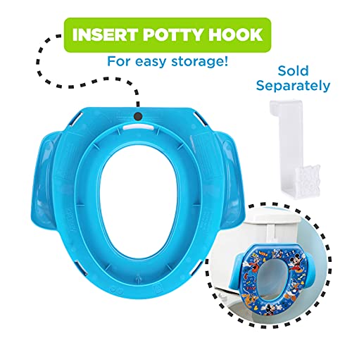 Disney 56590 Mickey Mouse "Pals At Play" Soft Potty Seat And Potty Training Seat thumb #3