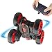 Remote Control Car, RC Stunt Car 2.4Ghz 8 Mph High Speed All Terrain Off Road 4WD Double Sided 360° Rotation & Flips Car Toy with 6 AAA Batteries Included for 3-12 Years Old Boys & Girls