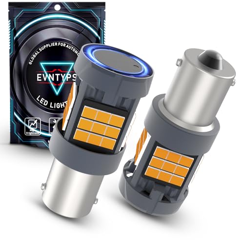 evntyps 7506 LED Bulb Amber With Built in Load Resistor 1156 Turn Signal Lights Anti Hyper Flash CANBUS Error Free,1141 BA15S 1003 P21W 1156A LED Bulb,2pcs by evntyps - Used condition - US$20.74