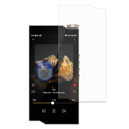 MotoMoto �t�B���� HiBy Music RS8 II �p �ȖʑΉ� �ی�t�B���� �u���[���C�g�J�b�g ���˒ጸ ���{��