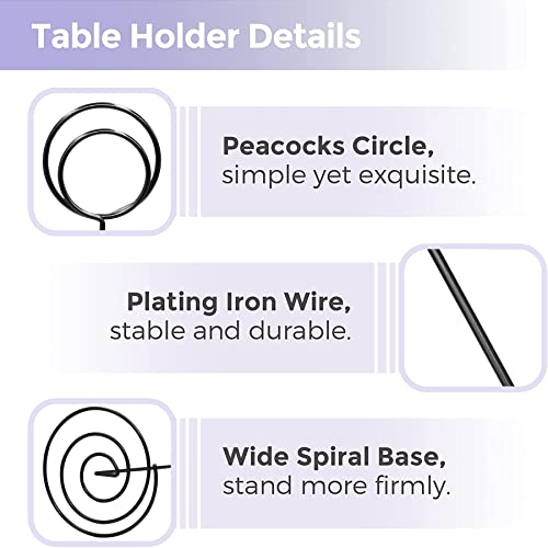 HomWanna Table Number Holders 10Pcs - Image 3