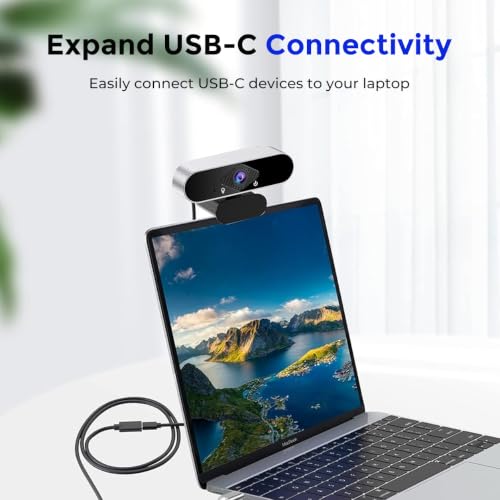 Image of Verilux USB C Extension Cable, 3.3Ft USB A 3.0 Male to Type C 3.1 Female Cable Support Fast Charging, 5Gbps Data Transfer for iPhone 17 /16 /15, Galaxy S26 /S25 /S24 (Not Support Video Output)