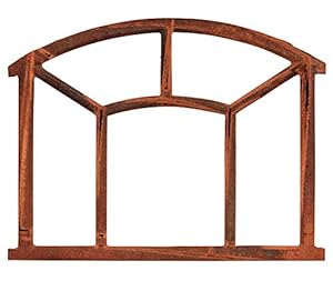 Aubaho Nostalgie Eisenfenster 48x62,5cm Antik-Stil