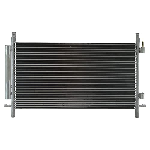 Image of TRQ A /C Condenser and Receiver Drier Assembly Compatible with 2010-2011 Chevrolet Camaro
