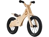 Early Rider SuperPly Classic 14' / 12', Bici de Equilibrio de Madera para niños Desde 2, 3, 4 años, Altura Ajustable, 4,5 kg, niña/os, para niños sin Freno | Balance Bike