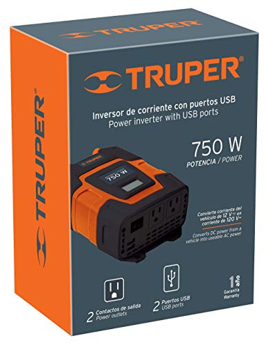 Amazon.com: Truper INCO-750 750 W power inverter : Automotive