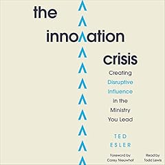 The Innovation Crisis Audiolibro Por Ted Esler arte de portada