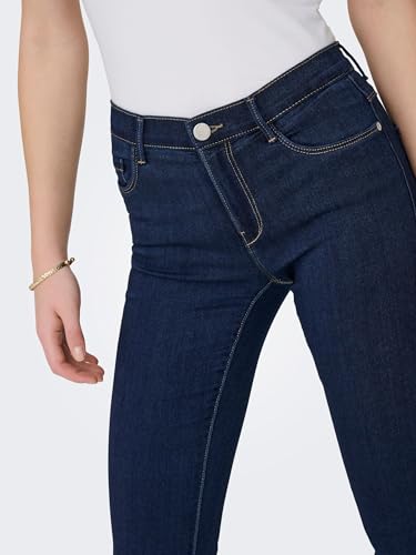 ONLY Damen Onlrain Life Reg Skinny DNM Noos Freizeithose, Dark Blue Denim, XS / 32L EU – Ansicht 3