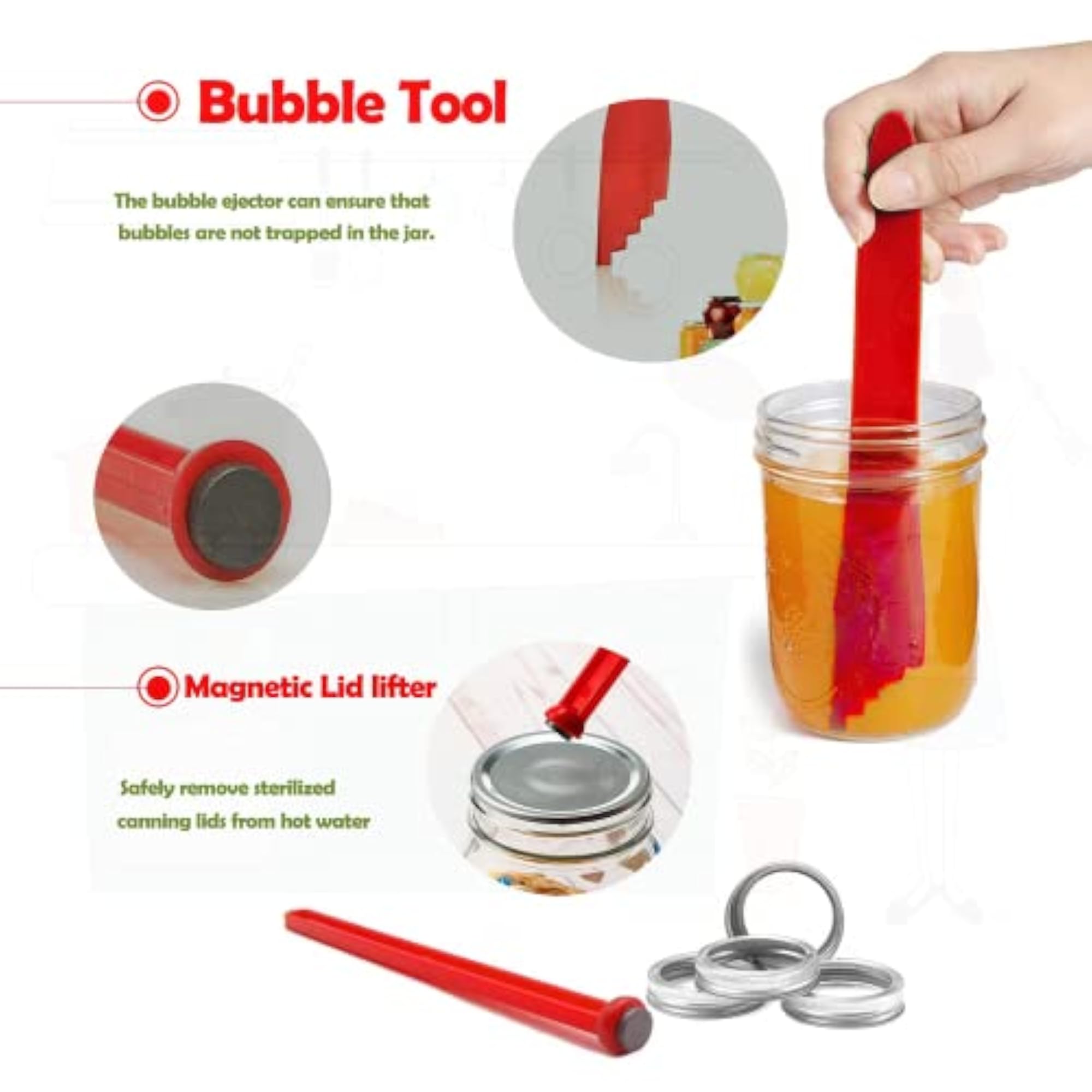 Canning Supplies Kit - 9 Piece Stainless Steel Set