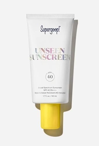 Protector solar facial invisible SPF 40-1.7 fl. oz. 1.7fl oz. - Filtro de luz azul superinvisiblehidratación de la piel facial, para todo tipo de