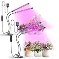 bseah Plant Grow Light for Indoor Plants 2 Pack, Full Spectrum Indoor Grow Light, Auto ON & Off Timer 3/9/12H