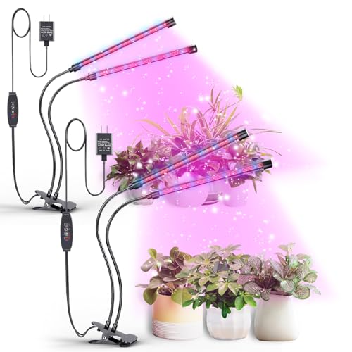 Lampe de croissance pour plantes d'intérieur bseah Lot de 2 avec spectre complet