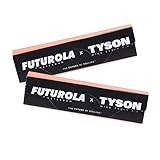 Futurola Rolling Papers with Tips - Mike Tyson Ranch Dutch Brown Rolling Paper with Filter Tips - 33 Papers and Tips per Pack - (King Size, 2)