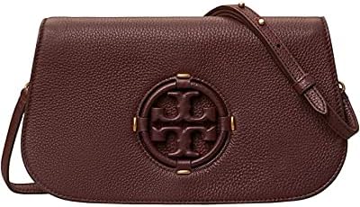tory burch miller leather clutch