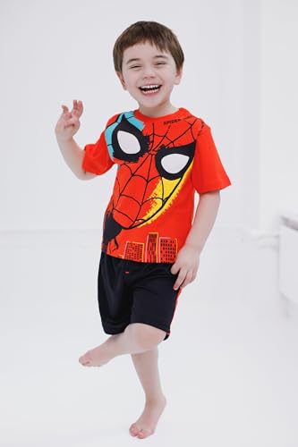 Image of Marvel T-Shirt and Mesh Shorts Outfit Set Toddler to Big Kid Sizes (2T - 14-16)