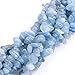 6-8mm Natural Aquamarine Chips Beads for Jewelry Making Freeform 34" JOE FOREMAN
