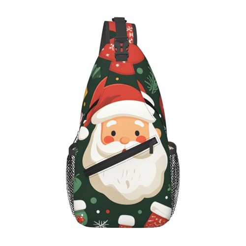 Bolso tipo bandolera Santa Claus para mujer y hombre miniatura 1