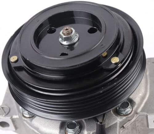 Miniatura 6 de BJTDLLX Compresor de CA y embrague de AC CO 8702C apto para Saturn Ion 2.2L 2.4L 2005 2006 2007, compresor de aire acondicionado con embrague 97556,