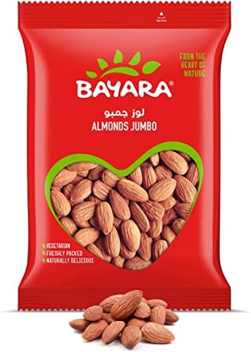 Bayara Almonds Jumbo, 400 grams