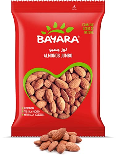 Bayara Almonds Jumbo, 400 grams