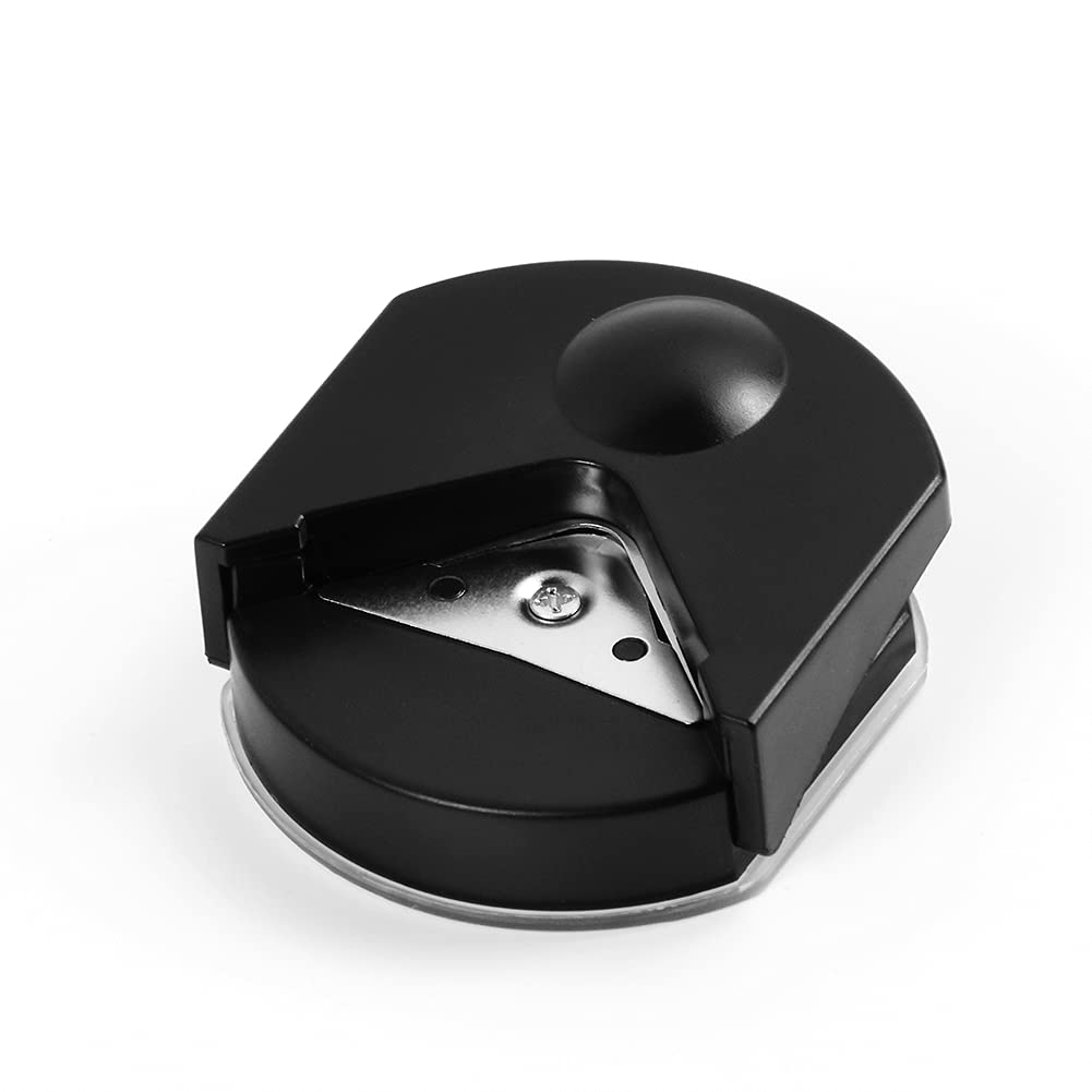 CR04 Corner Rounder Punch, 4mm Corner Cutter Tool for Paper or Photo Cutting, Black Color