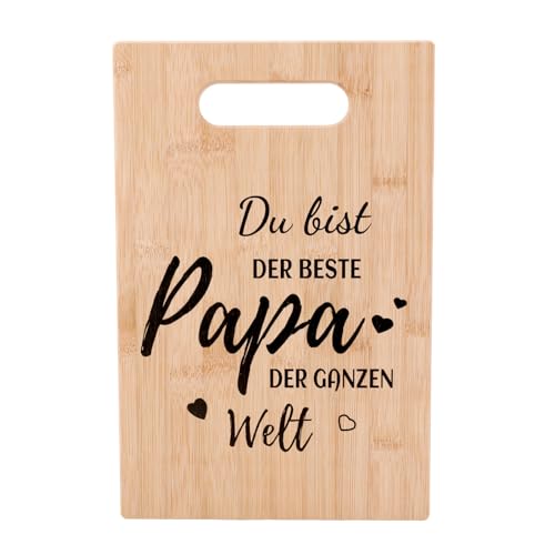 Meilleur cadeau pour papa, cadeau d'anniversaire, cadeau de Noël, planche à découper en bambou avec gravure, cadeau d'anniversaire pour père, planche en bois avec gravure, cadeau d'appartement, cadeau