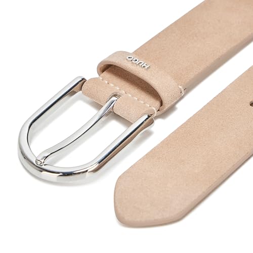 HUGO Men's Buckle Suede Belt4