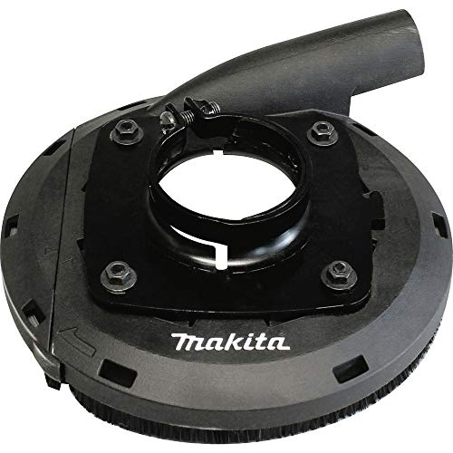 Makita 195386-6 7' superficie de extracción de polvo cubierta de molienda, rojo, 7 pulgadas