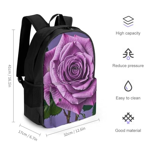Mochila Casual Deportiva Ligera con Estampado Floral miniatura 2