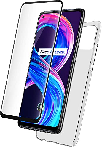 Coque RealMe 8 Pro 4G transparente avec protection écran