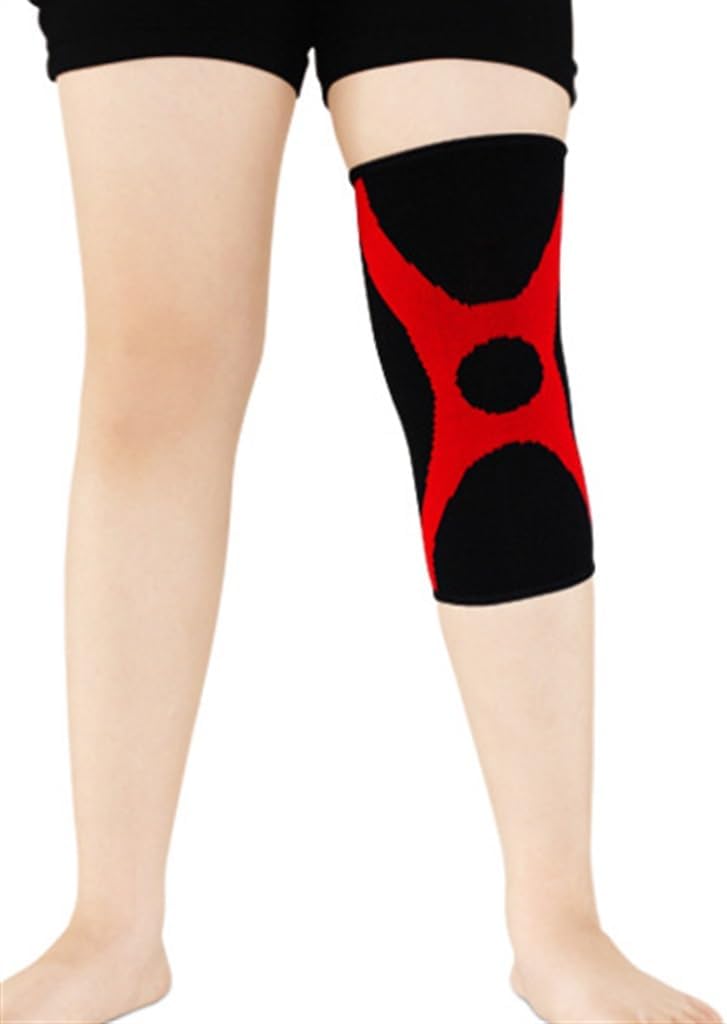 Knitted Sports Knee Pads Nylon Four-Sided Elastic Leg Protection