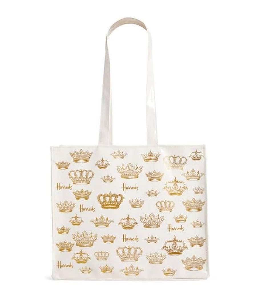 Harrods ハロッズ　戴冠式記念トートバッグ Amazon | [ハロッズ] 【並行輸入品】 チャールズ国王 コロ