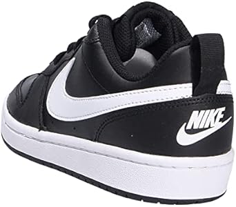 nike court borough low 2 gs black
