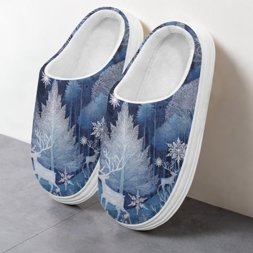 Womens Slipper Soft Slippers with Memory Foam Slip-on Shoes Casual4