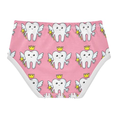 Cute Cartoon Teeth Angel Wing Toddler Girls's Underwear 2T 202c12792