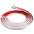 Duzzy Flexible Quarter Round Molding Self-Adhesive, 9.8FT Peel and Stick Molding Trim for Ceiling Molding, Baseboard, Background Wall, Mirror/Cabinet/Corner/Countertop Edge Trim (White)