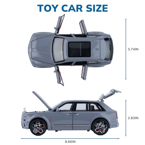 Car Toys para niños 1/20 coches metálicos a escala miniatura 2