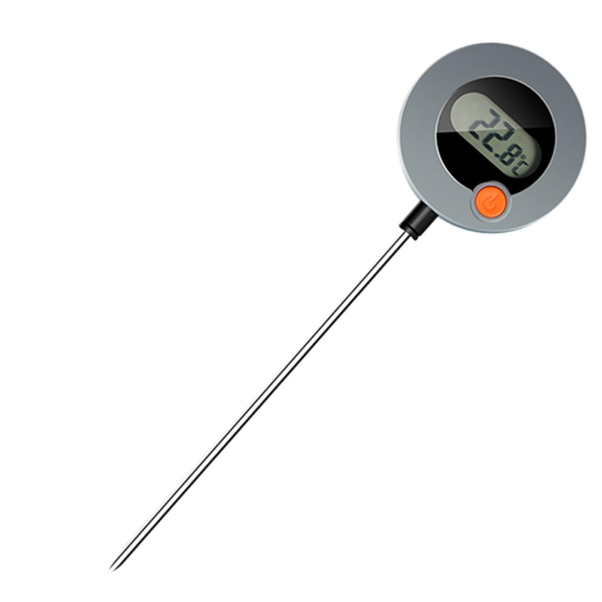 OFFSCH Food Thermometer Digital Probe Kitchen Thermometer for Water Oil Cooking Compact and Lightweight Resistant Design for BBQ Housewarming Present
