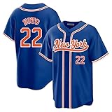 Custom Mens/Women/Youth New York Blue Juan SOTO Baseball Stitched T-Shirt for Sports Fan