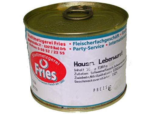 MeinMetzger Hausmacher Leberwurst Inhalt 200 g