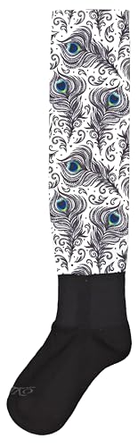 Chaussettes de bottes Ovation PerformerZ femme bleu paon 40-46 pour vos journées aux écuries