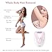 Electric Epilator for Women, Face, Body, Bikini Area, LED Light, 2 Speeds, Easy to Clean, Compact, Includes Face Epilator, Cleaning Brush, Charging Cable, User Manual(Pink)