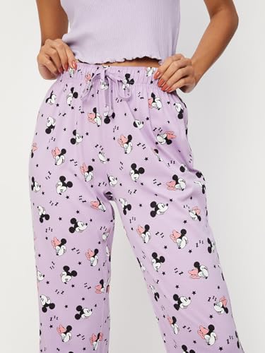 Image of Max Women Mickey & Minnie Printed Knit Pyjamas