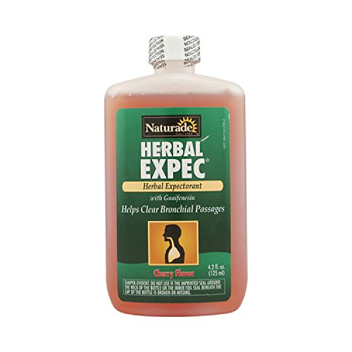 Naturade Herbal EXPEC with Ivy Leaf & Thyme, Natural Cherry, 4.2 fl oz (125 ml)