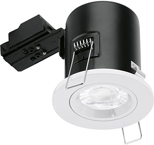 AuroraEnlite Fixed Fire Rated GU10 Downlight EN-FD101W White