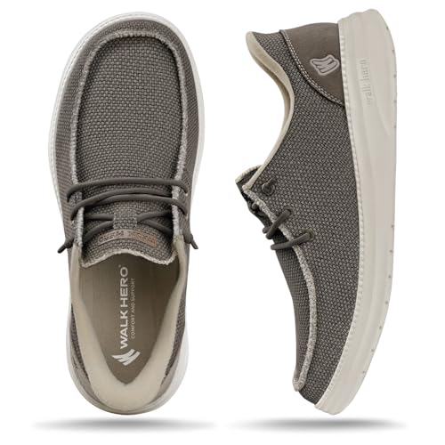 Slip On Shoes for Men with Arch Support, Lightweight Mens Slip On Shoes