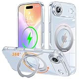 iPhone Air ケース Magsafe対応 ワイヤレス充電 360°回転スタンド IP17AirSYXZZJ000
