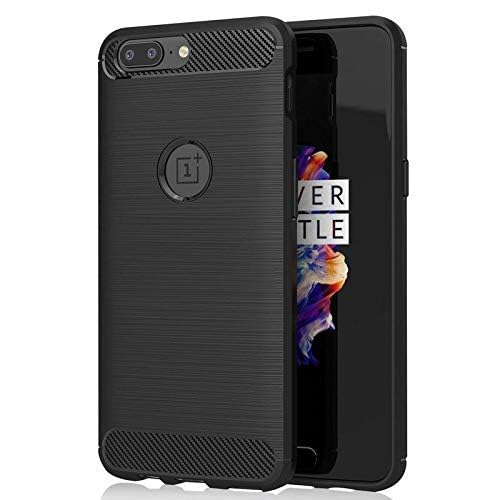 Image of Hybrid Carbon Fiber Back Case for OnePlus 5 (Black)
