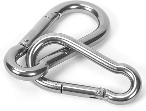IGNITE WEIGHTS® Carbiner Snap Hook Stainless Steel Heavy Dut...