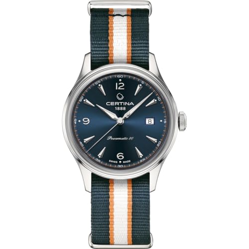 Certina Herren-Armbanduhr DS Powermatic 80 Blau/Beige C038.407.18.047.00